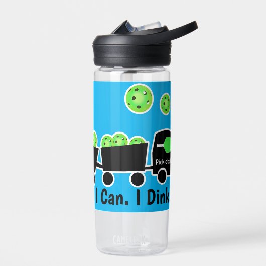 ピックボールのトレーニング私は明るい緑ができるディンク ウォーターボトル (左面)