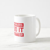 ピックボールのピクラーダーの方が良い – Pickleball コーヒーマグカップ (正面右)