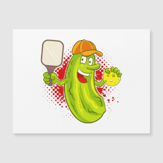 ピックボールのピックル選手 (正面)