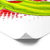 ピックボールのピックル選手 ポスター (角)