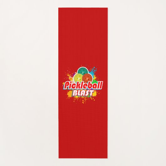 ピックボールのブラスト1オプション ヨガマット (正面)