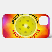 ピックボールのホットショット1 Case-Mate iPhoneケース (裏面 (横))