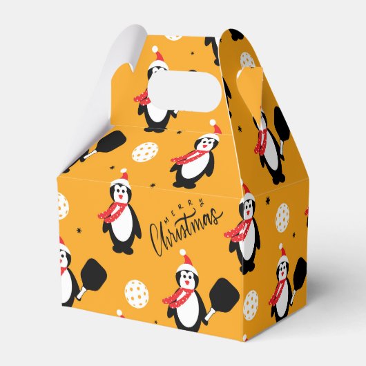 🐧ピックボールのメリークリスマス🎁 フェイバーボックス (裏面サイド)