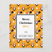 🐧ピックボールのメリークリスマス🎁 ポストカード (正面)