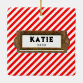 ピックボールの休日コレクション セラミックオーナメント (裏面)