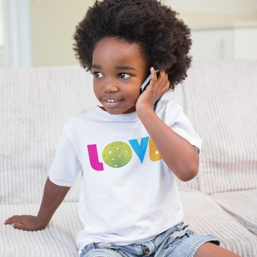 ピックボールの愛 ベビーTシャツ