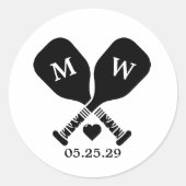 ピックボールの愛 ラウンドシール (正面)