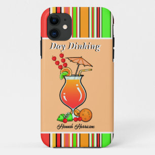 ピックボールの日熱帯ハリケーンカクテル iPhone 11 ケース