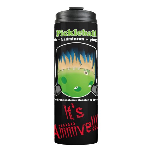 ピックボールはフランケンシュタインのスポーツ界の怪物 タンブラー (正面)