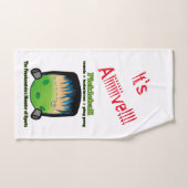 ピックボールはフランケンシュタインのスポーツ界の怪物 ハンドタオル (ハンドタオル)