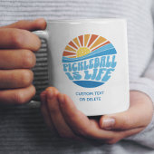 ピックボールはライフ、おもしろいカスタムピックボールギフト コーヒーマグカップ