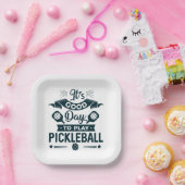 ピックボールは良い日遊だ ペーパープレート (パーティー)