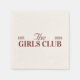 ピックボールをテーマにしたパーティー スタンダードカクテルナプキン