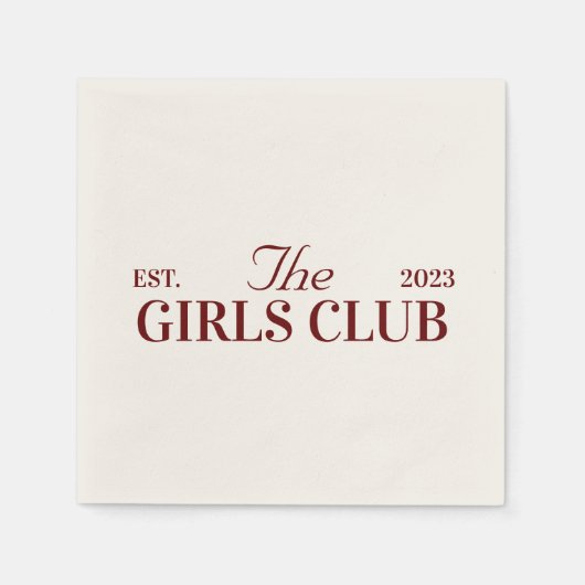 ピックボールをテーマにしたパーティー スタンダードカクテルナプキン (正面)