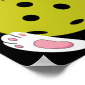 ピックボールイースターエッグ狩りバニーピックボールエース ポスター (角)