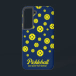 ピックボールカスタムファンのサムスンギャラクシーS22ケース SAMSUNG GALAXY S22ケース<br><div class="desc">ピックボールカスタムファンのサムスンギャラクシーS22ケース。黄色いカッコいいボールの電話カバー。自分の名前、色、または引用文でパーソナライズおもしろいする。</div>