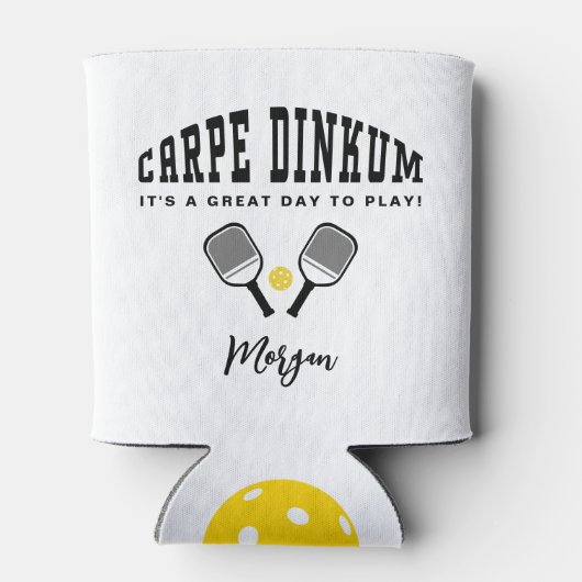 ピックボールカルペディンカム名前をカスタムする引用文クールおもしろい 缶クーラー (裏面)