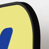 ピックボールガールおもしろいラブ ピックルボールラケット (左詳細)