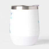 ピックボールガールズトリップワインタンブラーカスタム (左面)