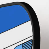 ピックボールキング&クイーンパドル ピックルボールラケット (左詳細)