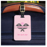 ピックボールギャルパドルズモノグラム名前をカスタムする ラゲッジタグ<br><div class="desc">Pickleball Galは確かに物語を伝える荷物/バッグラベルに値する – 彼女は愛遊し、「良い生活」は彼女のためにその文を作る。彼女のイニシャル/パドル上のモノグラムと下の彼女の名前。おもしろいユニークと自分のために、または素晴らしい贈り物を作る。デザインに関するご質問は、charmdesignstudio@rcn.com宛にメールをお送りください。</div>