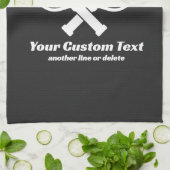 ピックボールクラブピックボールパドル&ボールカスタム キッチンタオル (折り畳み)