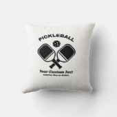 ピックボールクラブピックボールパドル&ボールカスタム クッション (裏面)