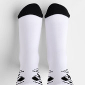 ピックボールクラブピックボールパドル&ボールカスタム ソックス (上部)