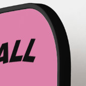 ピックボールクラブピックボールパドル&ボールカスタム ピックルボールラケット (左詳細)