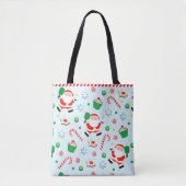 ピックボールクリスマスギフトトートバッグ トートバッグ (正面)
