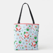 ピックボールクリスマスギフトトートバッグ トートバッグ (裏面)