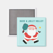 ピックボールクリスマスストッキングのスタッファー マグネット (正面/裏面)