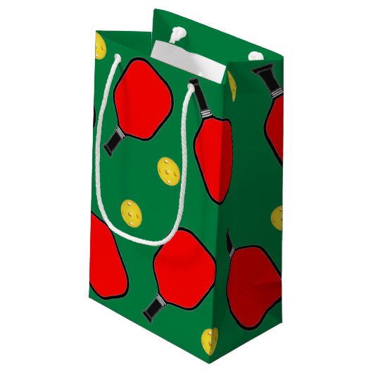 ピックボールクリスマススモール抱き枕 スモールペーパーバッグ (裏面アングル)