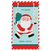 ピックボールクリスマススモール抱き枕 スモールペーパーバッグ (正面)