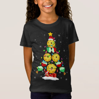 ピックボールクリスマスツリーサンタピックボールX-mas L Tシャツ