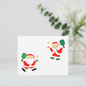 ピックボールクリスマスホリデーカード シーズンカード (スタンド正面)