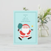 ピックボールクリスマスホリデーカード シーズンカード (スタンド正面)