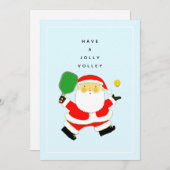 ピックボールクリスマスホリデーギフトカード シーズンカード (正面/裏面)