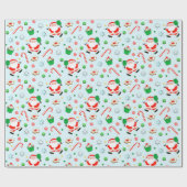 ピックボールクリスマスホリデーギフト ラッピングペーパー (フラット)