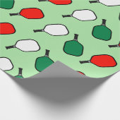 ピックボールクリスマスホリデーラッピング紙 ラッピングペーパー (角)