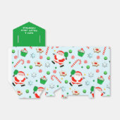 ピックボールクリスマスホリデー フェイバーボックス (折り畳みなし)