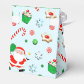 ピックボールクリスマスホリデー フェイバーボックス (裏面サイド)