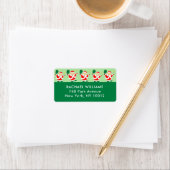 ピックボールクリスマスホリデー ラベル (インサイチュ)