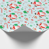 ピックボールクリスマスラッピング紙 ラッピングペーパー (角)