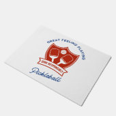 ピックボールクールデザインから衣服 ドアマット (アングル)