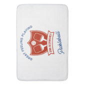 ピックボールクールデザインから衣服 バスマット (正面縦)