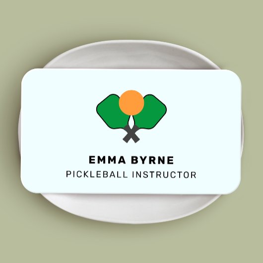 ピックボールコーチスクエアビジネスカード 名刺