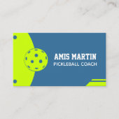 ピックボールコーチビジネスカード 名刺 (正面)