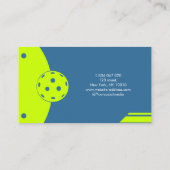 ピックボールコーチ名刺 名刺 (裏面)