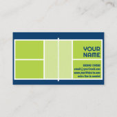 ピックボールコーチ用にカスタマイズ可能 名刺 (裏面)